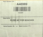 Markem Image. Dover Corporation A40989 Filter Kit (new In Box). Fixed Price $200.00.