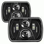 H6054 5x7 7x6 Led Headlights Compatible With Chevy Express S10 Blazer Van Jee.... Fixed Price $90.71.