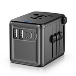 Urjd Universal Travel Adapter, 6.0a 30w 5 Usb C/a Ports + 2500w Ac Outlets, I.... Fixed Price $32.54.