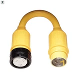 Marinco 118a Marine Shore Power Pigtail Adapter 50a 125v Locking Male. Fixed Price $119.66.