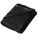 Heavy Duty Knitted Mesh Tarp 10x12ft Black Shade With Grommets For Playgrou. Fixed Price $57.36.