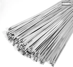 Metal Zip Ties 12 Inch Stainless Steel Cable 100 Pack 270 Lbs Heavy Duty Se. Fixed Price $12.82.