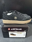 Airwalk Camino - Men's Low Top Shoe Cn Eh Sr Black/gum Size: 9.5 Ee Nwb. Fixed Price $65.00.