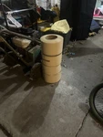 Cover Tape Tpo Gaf. Fixed Price $250.00.