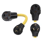 Onetak Nema 10-30p To 14-30r 120v/240v 30 Amp 3 Prong Male Plug 4 Fe.... Fixed Price $25.00.