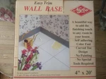 Nafco Self Adhesive Flexible Baseboard Wall Base 4" X 20 Black. Fixed Price $22.00.