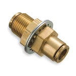 Weatherhead 1874x4x4 Bulkhead Union,1/4 In Tube Sz 2zky5. Fixed Price $40.50.