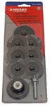 Husky 2" Quick Disc Surface Prep Sanding Kit For Grinder 603-833 Sealed Usa +. Fixed Price $17.09.