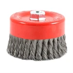 Forney Industries Cup Brush, Knotted, 6 In X .020 5/8 In-11 Arbor. Fixed Price $34.50.