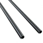 2pcs Carbon Fiber Tube 12x10x500mm 3k Roll Wrapped Twill Matte Finish. Fixed Price $32.27.