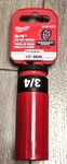 Milwaukee 49-66-7810, 3/4" 6pt 1/2 Dr Shockwave Lug Nut Impact Socket. Fixed Price $26.03.