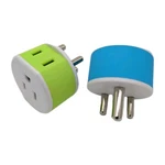 Orei India, Nepal, Maldives Power Plug Adapter W/ 2 Us Inputs 2-pack Us-10 New. Fixed Price $12.99.