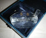 Bison Building Materials Bmc Company Logo Golf Tournament Longest Drive Trophy. Fixed Price $22.30.