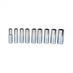 K-tool 27201 9-pc 3/8" Drive 6-point Metric Deep Chrome Socket Set. Fixed Price $22.63.