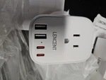 Lencent European Travel Plug Adapter International Foldable Pa050useu. Fixed Price $10.00.