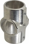 Hollaender Aluminum Alloy Pipe Rail Fitting, 1-1/2" Pipe, Cross-e, 1 Piece. Fixed Price $21.02.