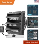 10 Inch Water Resistant Exhaust Fan Efficient Air Circulation And Cooling. Fixed Price $136.99.