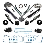 5.4l Engine Timing Chain Kit Cam Phaser W/vvt Valves Fit For Ford Expedition .... Fixed Price $206.81.