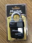 Master Pro Series 6121 Rekeyable Padlock - Keyed Different. Fixed Price $28.75.
