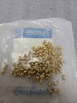 #8-32 X 1/4" Brass Round Head Slotted Machine Screw; Qty 100. Fixed Price $20.00.