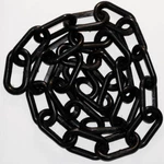 2" X 100' Black Plastic Chain - Uv Resistant, Heavy Duty Visual Barrier. Fixed Price $79.20.