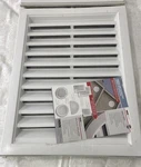 Vinyl Siding House Vents N White Novik 18x24 Set Of (2) New. Fixed Price $35.00.