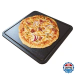 Old Stone Pizza Steel For Oven, 14x14x0.25", Crispy Crust. Fixed Price $94.59.