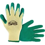 Sas 6638 Latex Large Wrinkled Finish Coated Knit Gloves, Seamless Shel, Iso 9001. Fixed Price $9.25.