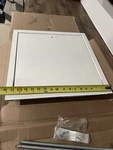 Elmdor Metal Wall/ Ceiling Access Panel Galvanized Steel Hinged 16 In. X. Fixed Price $79.99.