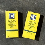 Lot Of 2 Square D 1-a3.61 Overload Relay Thermal Unit (sp95). Fixed Price $25.00.