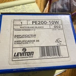 * New Leviton 120vac Power Extender Cat No. Pe200-10w. Fixed Price $105.00.