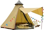 12'x10'x8'dome Camping Tent 5-6 Person 4 Season Double Layers Waterproof Anti-uv. Fixed Price $266.99.