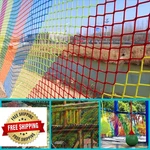 Bunifa Climbing Cargo Net For Kids Outdoor Safety Netting, 4mm, 4cm Mesh. Fixed Price $69.38.