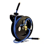 Blubird Rubber Air Hose Reel 3/8" X 25" 10010486. Fixed Price $153.76.
