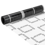 Carpet Protection Film 24" X 300' Roll Self Adhesive Clear Plastic Pro.... Fixed Price $101.33.
