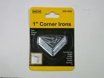 4 Pack Project Pro 1" Corner Irons Braces Zinc Plated Steel Pieces W/ Screws. Fixed Price $2.99.