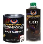 House Of Kolor S2-25 Jet Black Solid Basecoat Quart Kit + Medium Poured From Gal. Fixed Price $142.49.