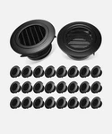 Hvac Vent Cover Vihose 24 Pcs 4'' Abs Round Plastic Soffit Vents Exha. Fixed Price $59.99.