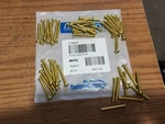 Fastenal #10-32 X 1-1/2" Slotted Drive Round Head Brass Machine Screw Qty 49. Fixed Price $14.70.