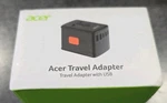 Acer Universal Travel Plug Adapter - International Power With 5 Black. Fixed Price $35.00.
