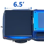 6.5' Soft Roll Up Tonneau Cover For 1997-2004 Dodge Dakota Truck Bed. Fixed Price $189.99.