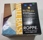 Self-stick Vinyl Wall Cove Base Roppe Corp Almond 4" X 20' New In The Box. Fixed Price $29.95.