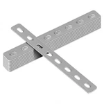 Gbgs 10 Pcs 8-1/8 Flat Straight Brace Brackets,slotted Slightly Adjustable Me.... Fixed Price $29.64.
