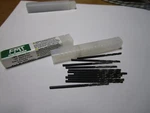 3/32" Hss 135 Split Point Black And Gold Finish Jobber Fmt Drill Bit Qty 12. Fixed Price $20.00.