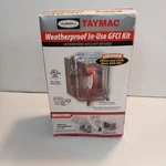 New! - Taymac Hubbell Mg420cs Clear Gfci While-in-use Cover, 2-3/4". Fixed Price $25.00.