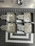 4-pack Steel City 52151b1234 4" Sq Electrical Box 1/2" 3/4" Ko B Bracket. Fixed Price $38.99.