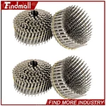 Findmall 1200 Pack 1-3/4" .09" 15 Deg Wire Coil Stainless Steel Siding Nails. Fixed Price $22.23.