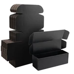 Yidomto 25 Pack 9x3x3 Black Corrugated Cardboard Shipping Mailer Boxes Small. Fixed Price $46.48.