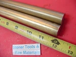 2 Pieces 3/4" C360 Brass Solid Round Rod 12" Long Lathe Bar Stock .750" Od H02. Fixed Price $57.21.