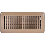 4 X 10 Inch Duct Opening Brown Air Vent Cover For Floor One-way Ventilation. Fixed Price $12.11.